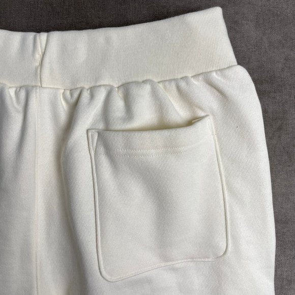Champion Reverse Weave Chalk Off-White Gym Training Fleece Shorts GF97-1QF S M L - Picture 9 of 11